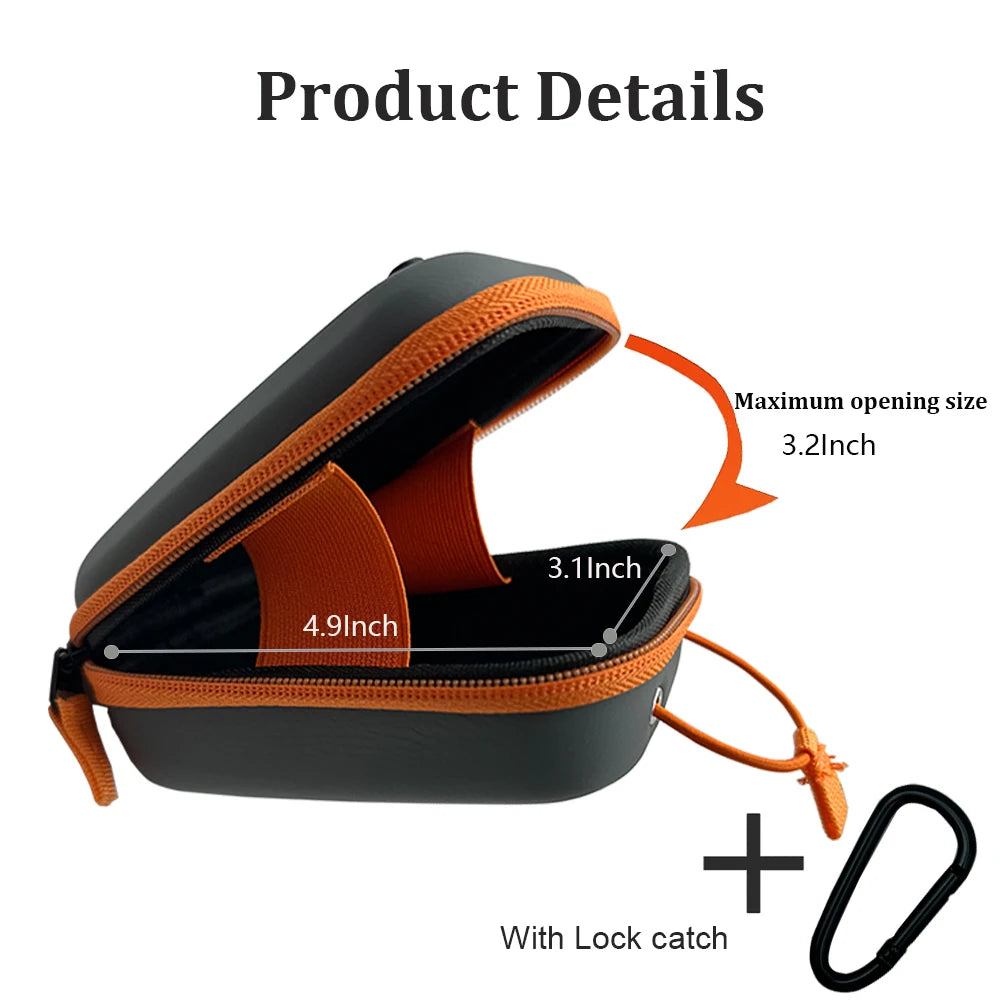 Golf Bag Golf Rangefinder Organizer Portable Golf PU Laser Rangefinder