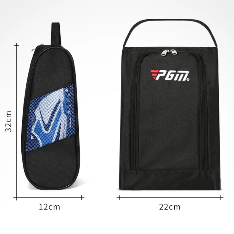 PGM Portable Mini Golf Shoe Bag Nylon Carrier Bags Golfball Holder