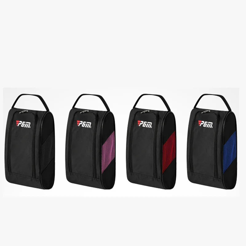 PGM Portable Mini Golf Shoe Bag Nylon Carrier Bags Golfball Holder
