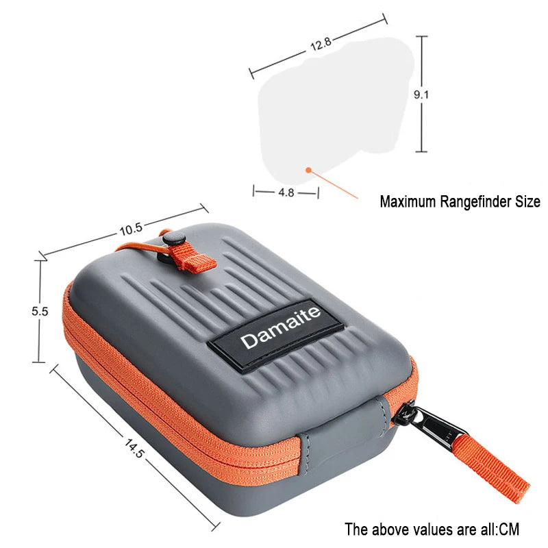 Golf Bag Golf Rangefinder Organizer Portable Golf PU Laser Rangefinder