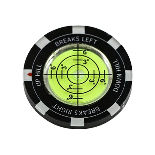 Golf Putt Ball Marker High Precision Round Green Reader Golfing