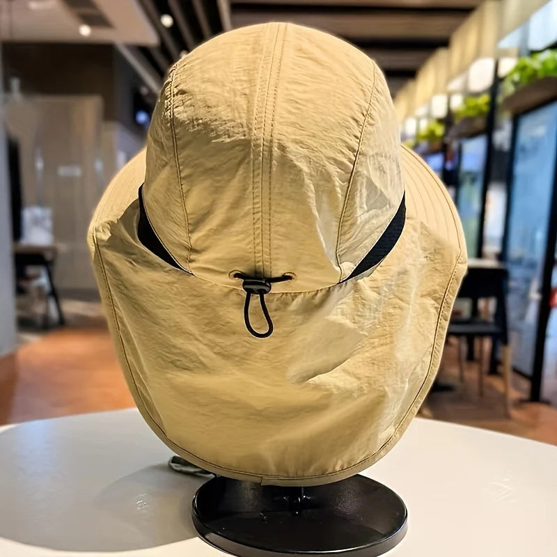 Durable Carbon Fiber Outdoor Sun Hat for Hiking, Camping, Golf & More
