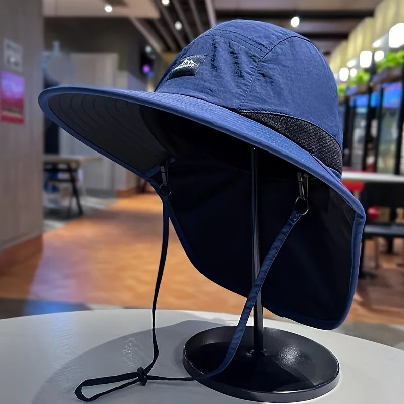 Durable Carbon Fiber Outdoor Sun Hat for Hiking, Camping, Golf & More