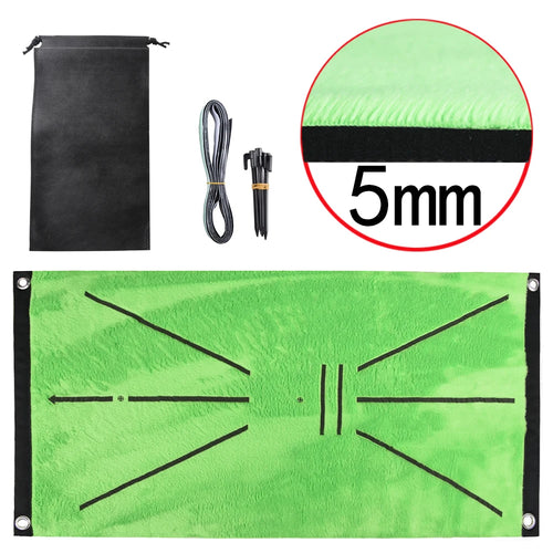Golf Training Mat Swing Track Practice